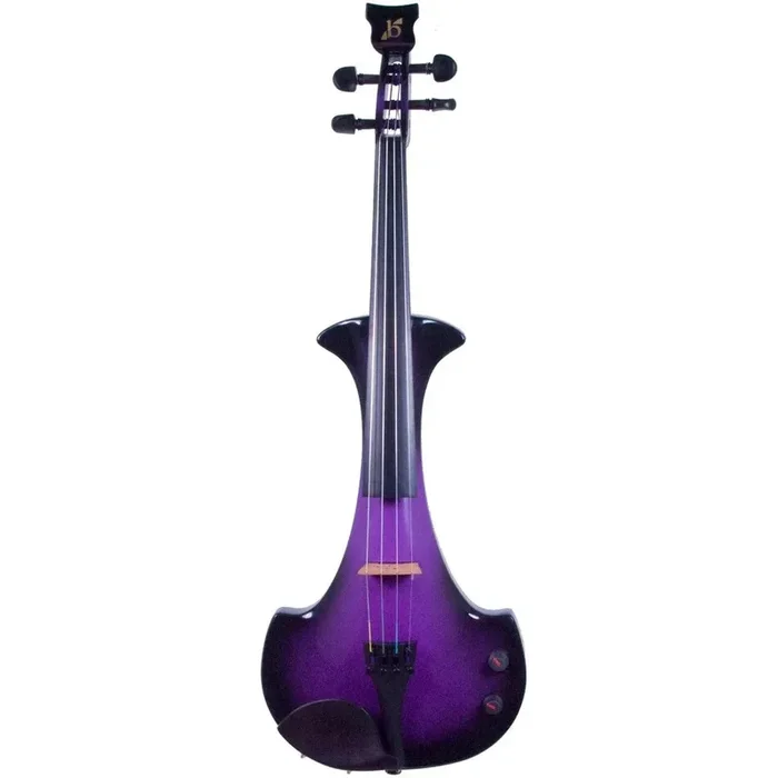 Bridge Aquila electric violin, Purple/Black
