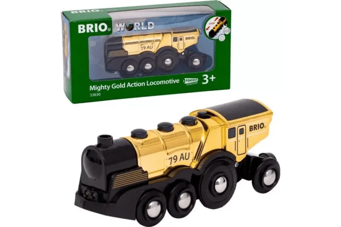 Brio Mighty Gold Action Locomotive