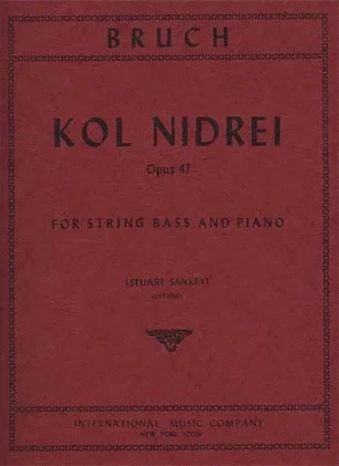 Bruch, Max: Kol Nidrei Op.47 (bass & piano)