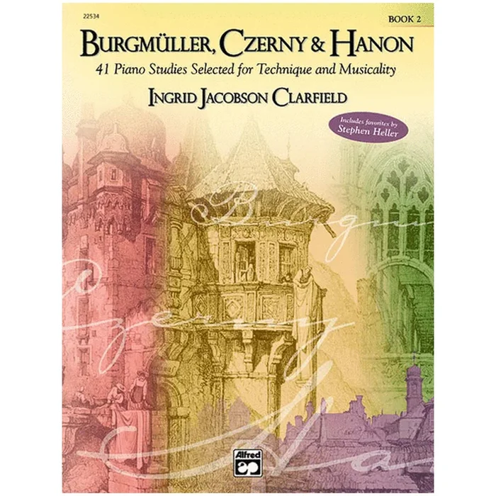 Burgmüller Czerny & Hanon: 41 Piano Studies Selected for Technique and Musicality Book 2