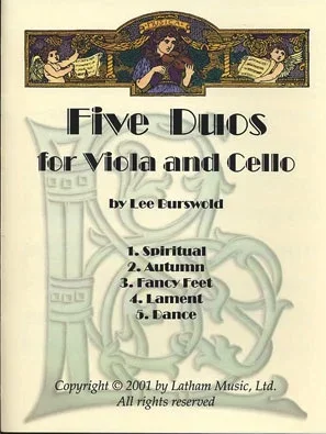 Burswold, Lee: Five Duos for Viola and Cello