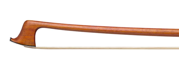 C.A. BAZIN violin bow branded “VANELLI”, nickel, Mirecourt, 60.3g, Raffin certificate | Metzler Violins