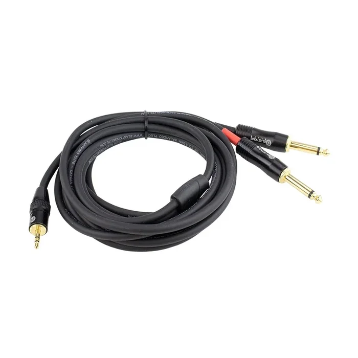 Cable Balanceado Blastking Doble de 1/4″ a 1/8″ de 10 pies