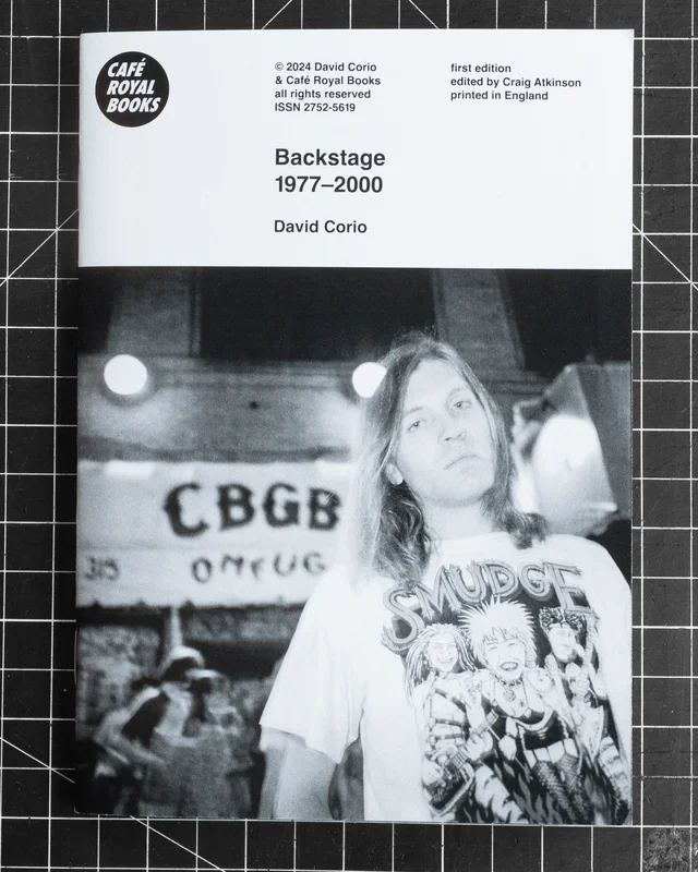 CAFÉ ROYAL BOOKS — Backstage 1977-2000