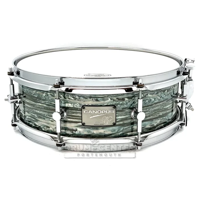 Canopus Neo Vintage M2 Snare Drum 14×5 Blue Oyster