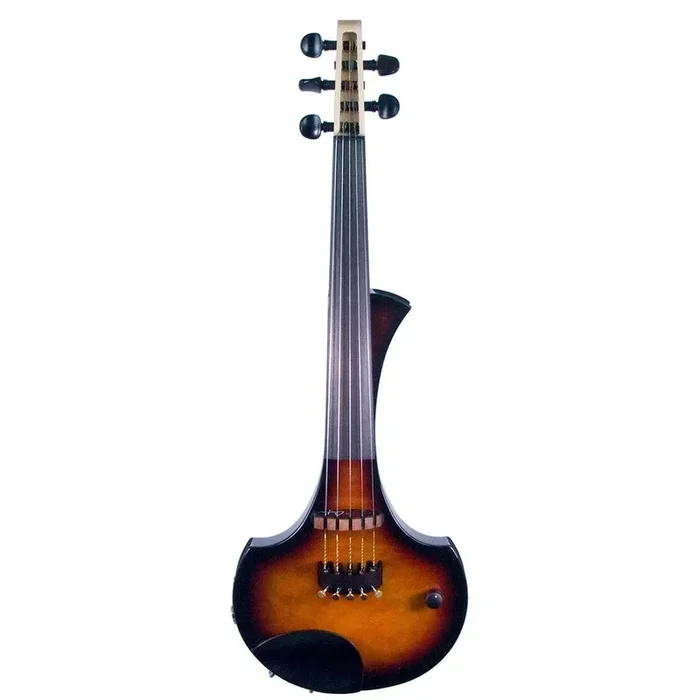 Cantini Earphonic Violín eléctrico de 5 cuerdas con MIDI, Occhietto Tobacco Burst