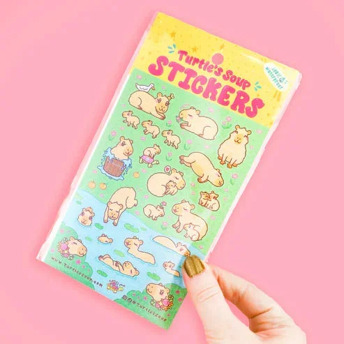 capy time sticker sheet