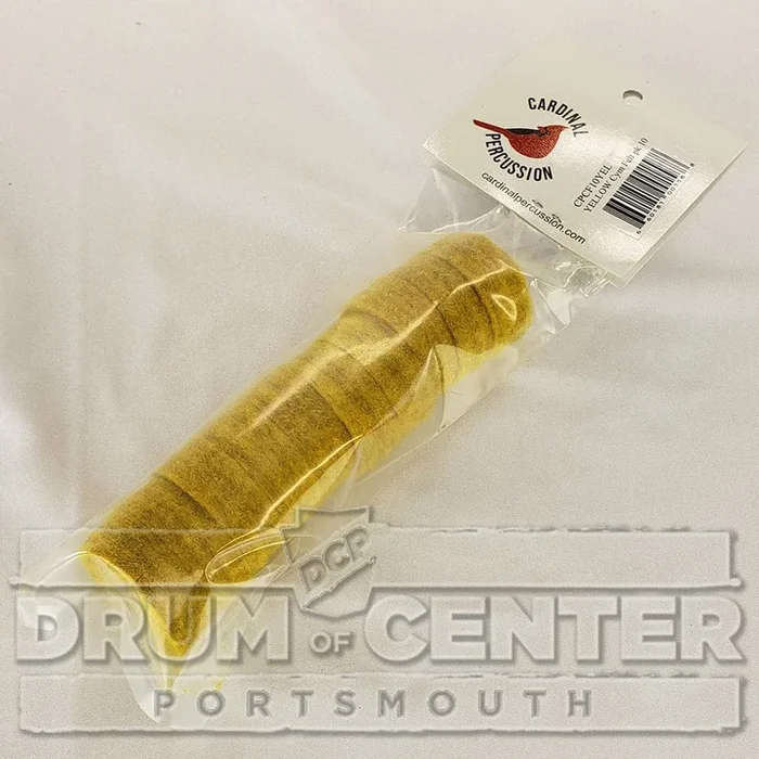 Cardinal Percussion Cymbal Felt 10 Pack Yellow