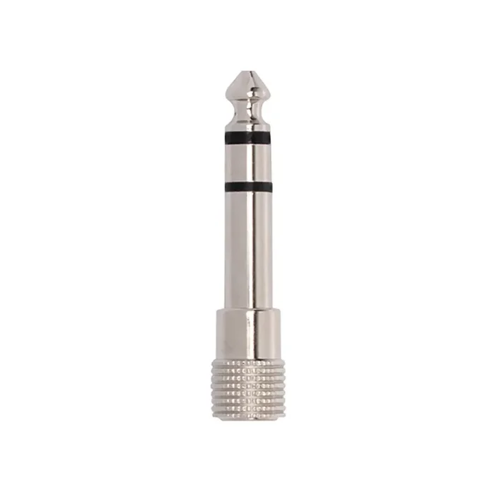 Carson 3.5mm Stereo Socket to 6.3mm Stereo Plug Adapter – Packaged