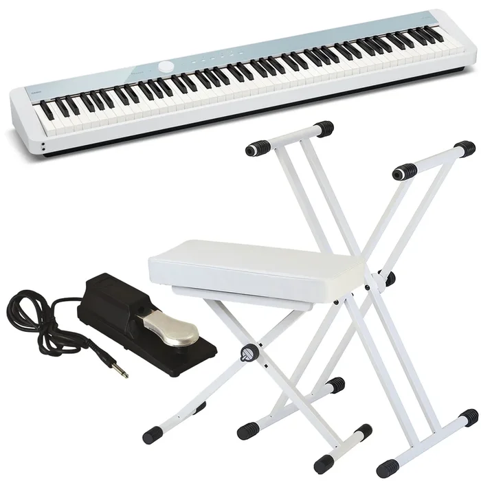 Casio Privia PX-S1100 Digital Piano – Calm Blue KEY ESSENTIALS BUNDLE