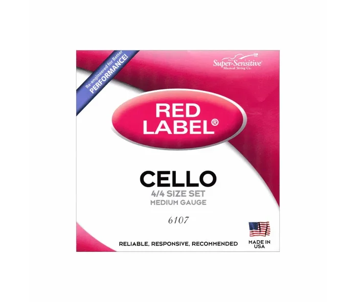 Cello Strings Set 4/4 – Medium Tension