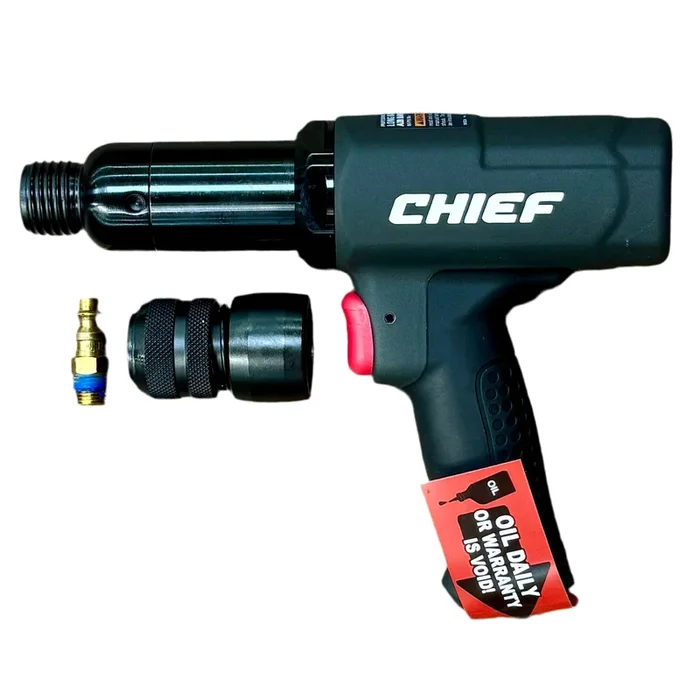 CHIEF Professional Long-Barrel Pneumatic Air Hammer (CH401LB)