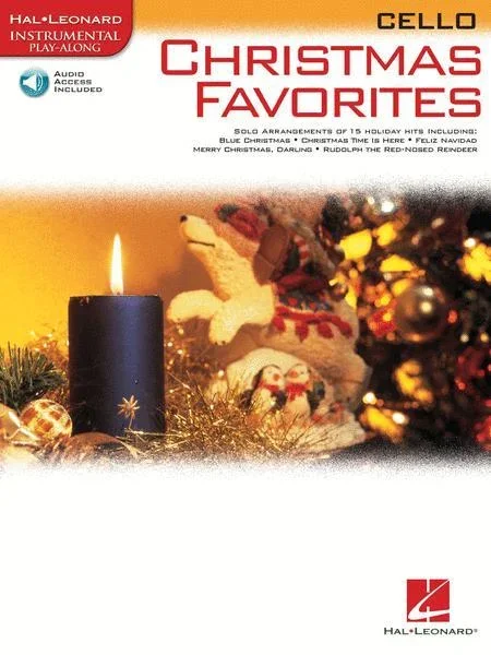 Christmas Favourites for Cello with Online Accompaniment