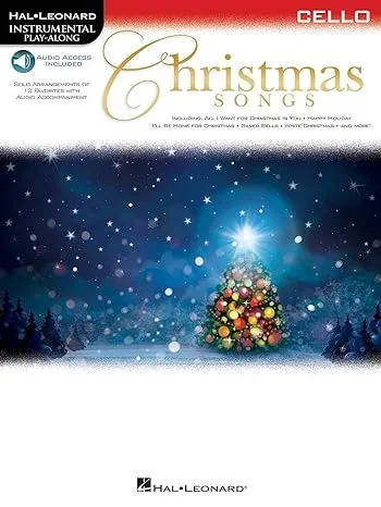 Christmas Songs for Cello: Instrumental Play-Along (Hal Leonard Instrumental Play-along)