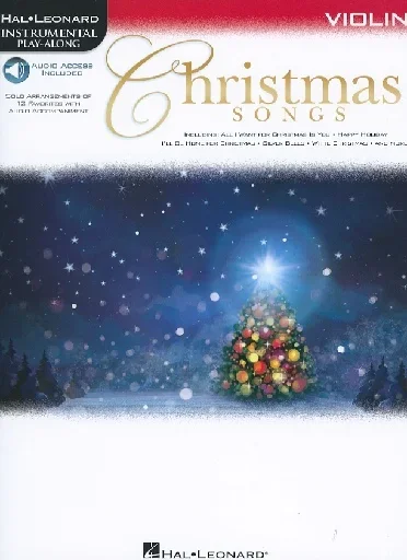 Christmas Songs, Play-Along (violin & internet audio access included)