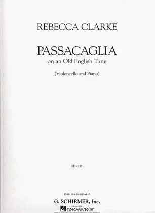 Clarke, Rebecca: Passacaglia (cello & piano)