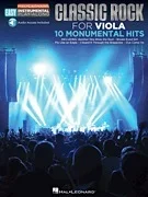 Classic Rock for Viola-10 Monumental Hits (audo access to playalong track included)