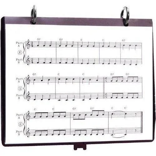 Conn-Selmer 5-Page Flip Folder with Rings 5885