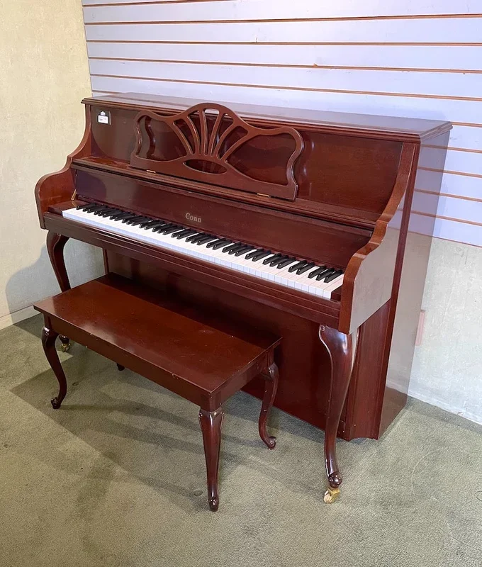 Conn Upright Piano | Polished Mahogany | Used