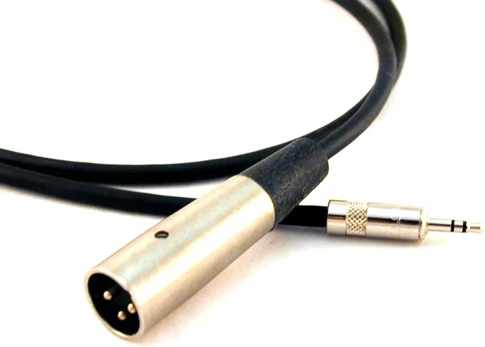 Conquest – IPXM 6 – 6′ 1/8″ Stereo (3.5mm/AUX) To XLR Male Audio Cable