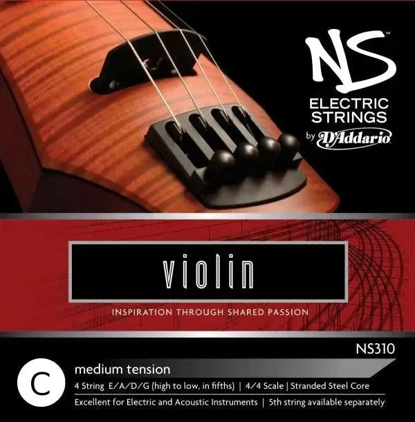 Corde de do pour violon électrique D’Addario NS