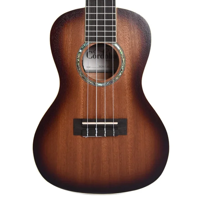 Cordoba 15CM-E Edge Burst Concert Acoustic/Electric Ukulele