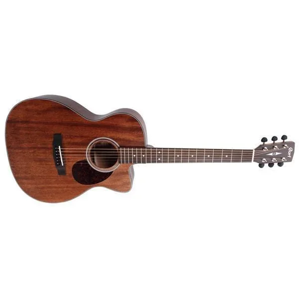 Cort AS-OC4 All Solid Mahogany Electro Acoustic Guitar With Case