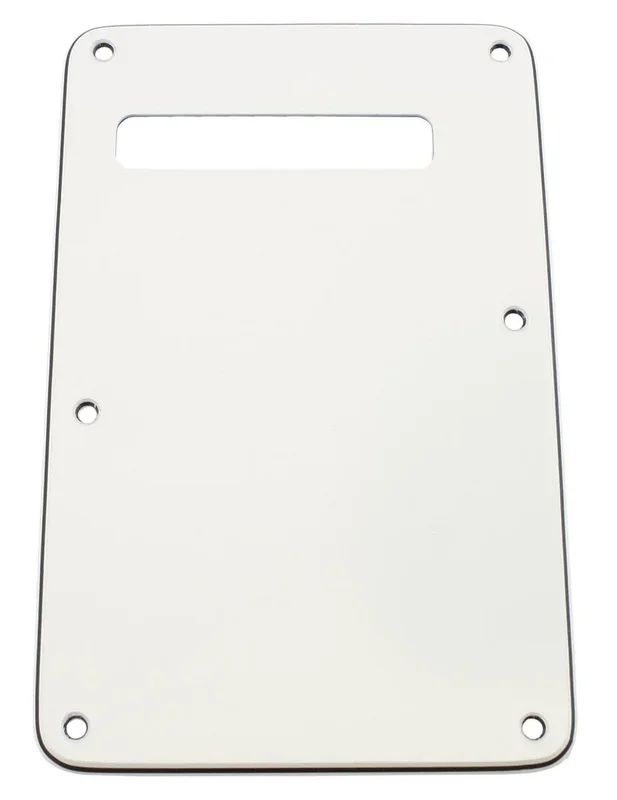 Cubierta de resorte de trémolo ranurada Allparts – Blanca