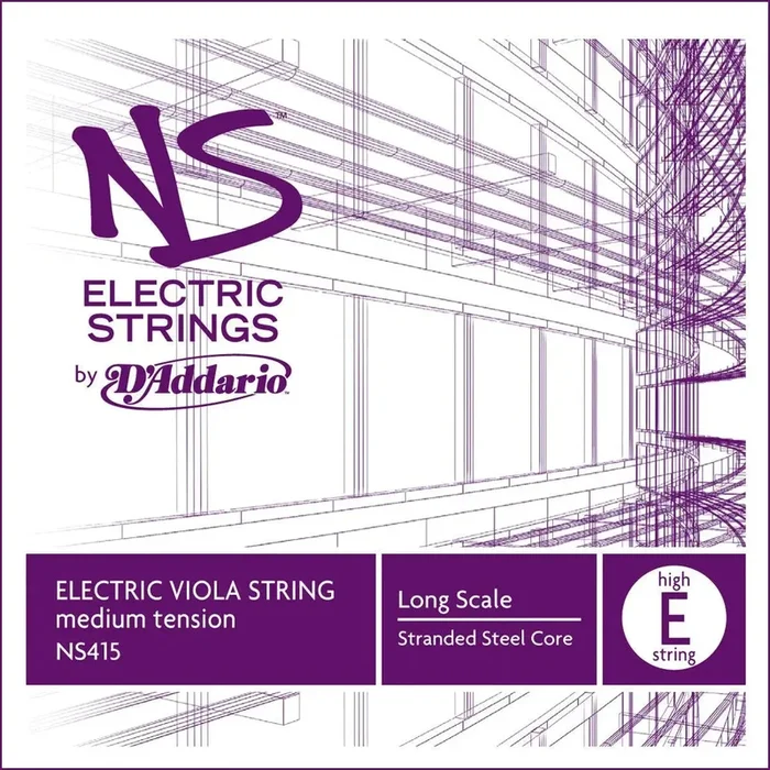 Cuerda Mi para viola eléctrica D’Addario NS