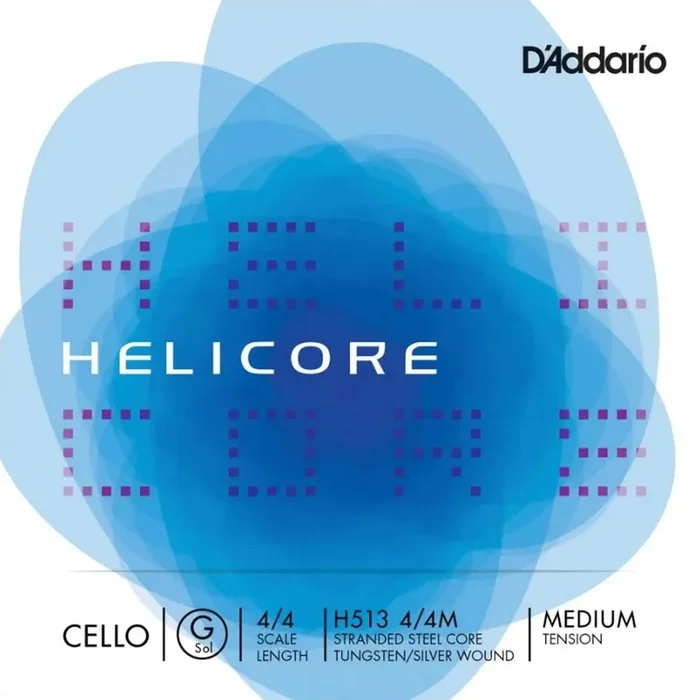 Cuerda Sol para violonchelo Helicore, mediana