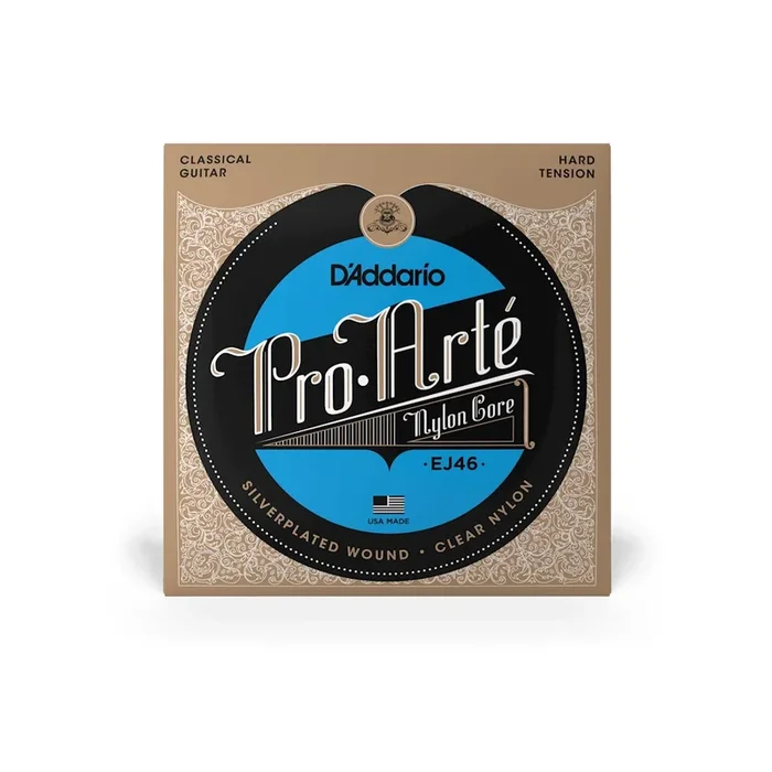 Cuerdas de guitarra clásica D’Addario EJ46 Pro-Arte de tensión dura