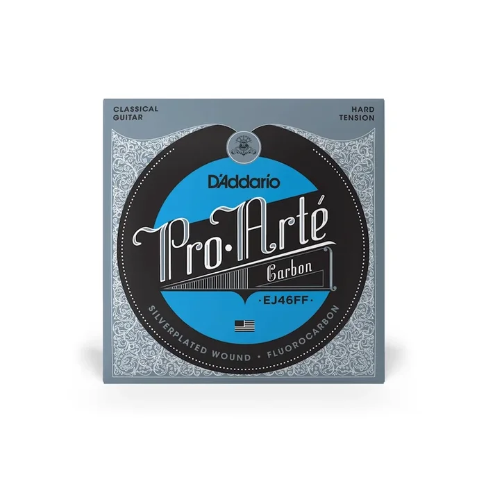 Cuerdas de guitarra clásica D’Addario Pro-Arte Carbon de tensión dura, Dynacore Basses