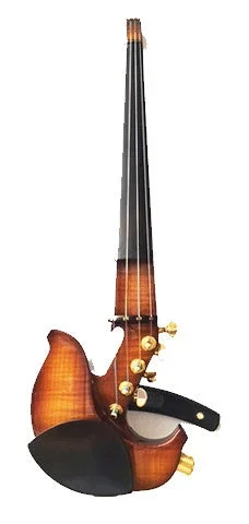 Custom – Jordan 4-String Electric violin w/ StringAmp & Sunburst Flamed Maple Body