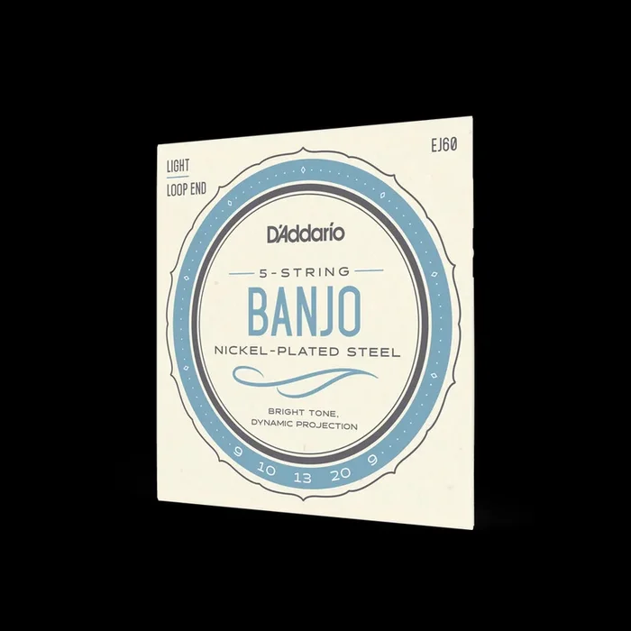 D’Addario 09-20 Regular Light Set Banjo Strings