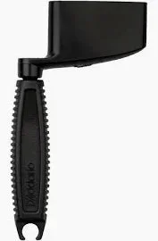 D’Addario Accessories Ergonomic Bass Guitar Peg Winder, Black (PWPW1B)