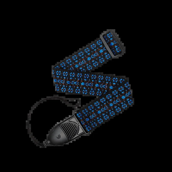 D’Addario Acoustic Guitar Quick Release Strap – Hootenany Blue