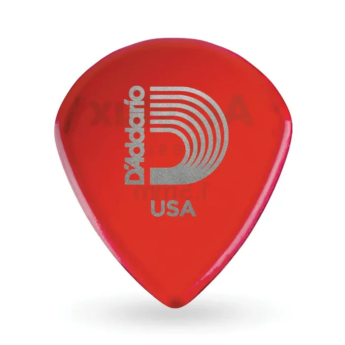 D’Addario Acrylux Reso Jazz Guitar Pick, 25-pack