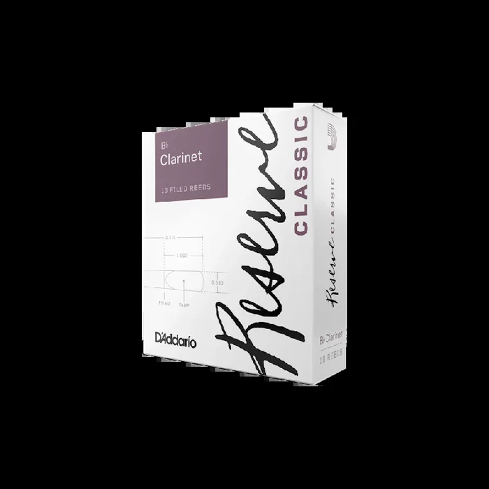 D’Addario DCT1035 Reserve Classic caña de clarinete en Si bemol