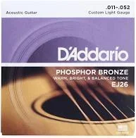 D’Addario EJ26 Phosphor Bronze Custom Light Acoustic Strings