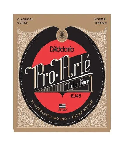 D’Addario EJ45 Pro-Arte Nylon, Normal Tension Classical Guitar Strings