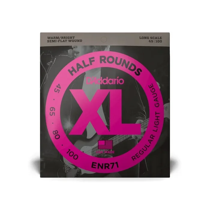 D’Addario ENR71 (45-100) Half Rounds Bass Strings
