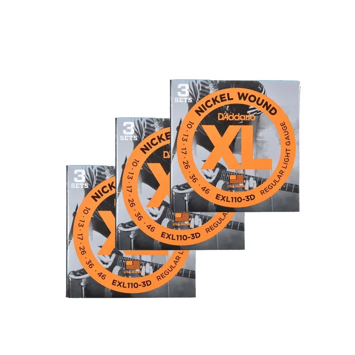 D’Addario EXL110 Electric 10-46 9-Pack Bundle