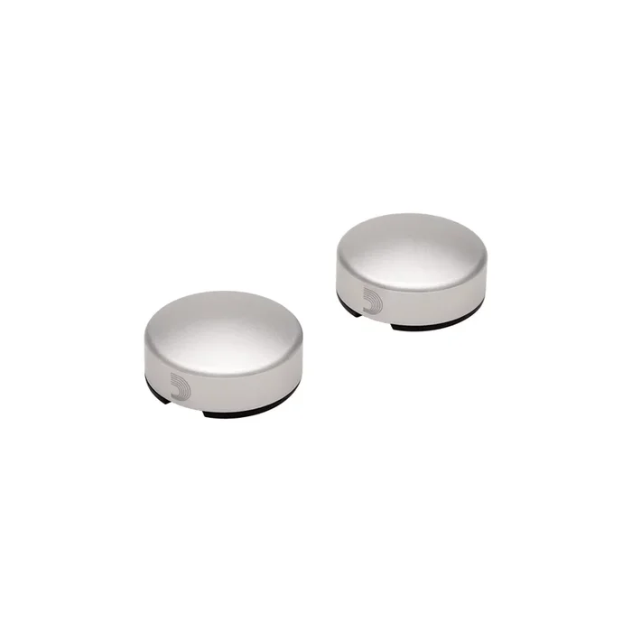 D’Addario Footswitch Topper 2 Pack – Silver