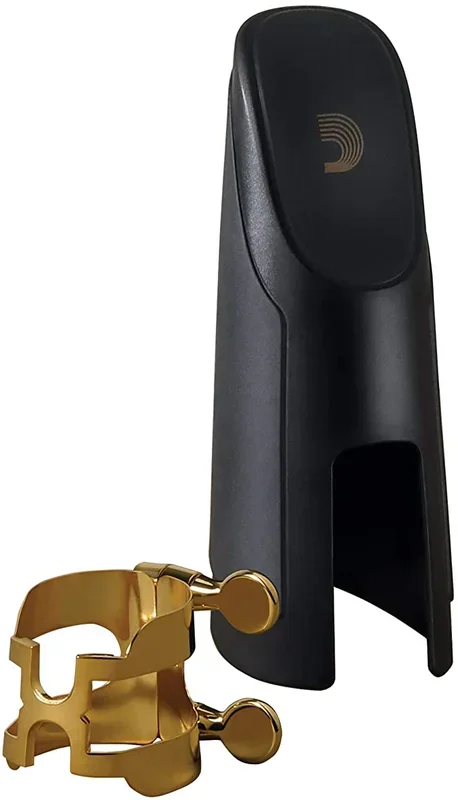D’Addario H-Ligadura y Tapón, Saxofón Alto, Dorado