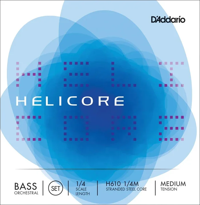 D’Addario Helicore Double Bass String Set 1/4 Orchestral