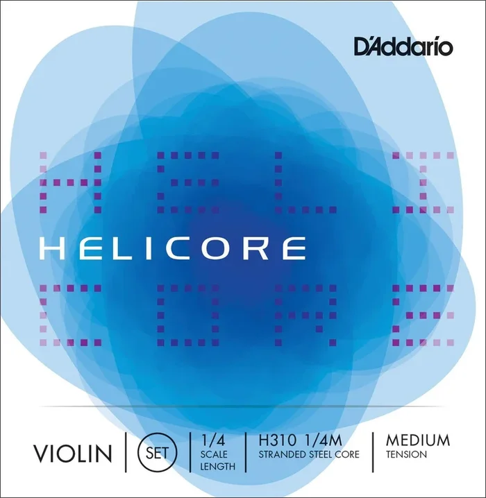 D’Addario Helicore Violin String Set 1/4