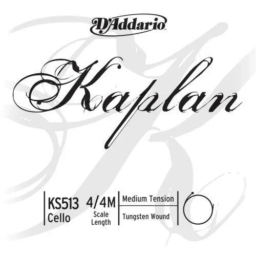 D’Addario KAPLAN 4/4 cello titanium A string, medium