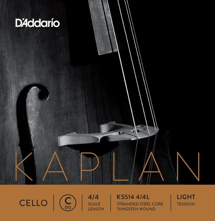 D’Addario Kaplan Cello C String 4/4 – Light