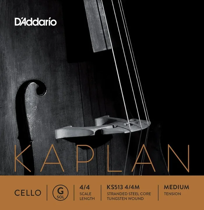 D’Addario Kaplan Cello G String 4/4 – Medium