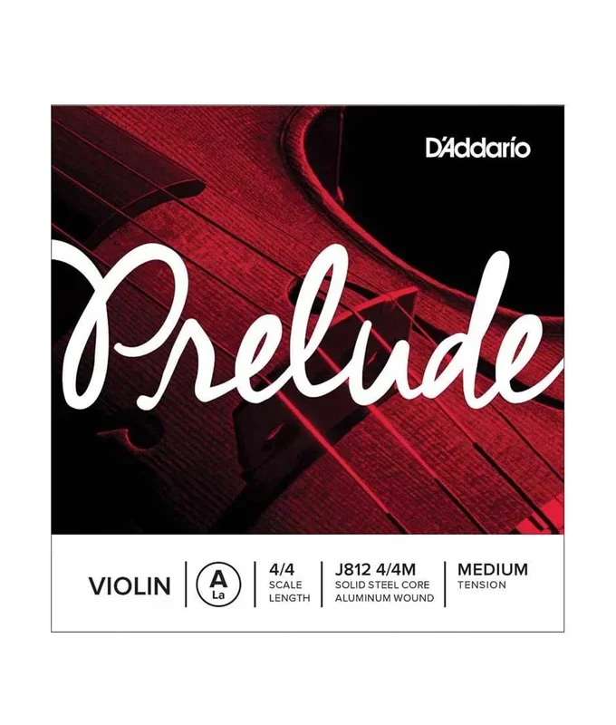 D’Addario Prelude J812 Medium Tension 4/4 Violin A String